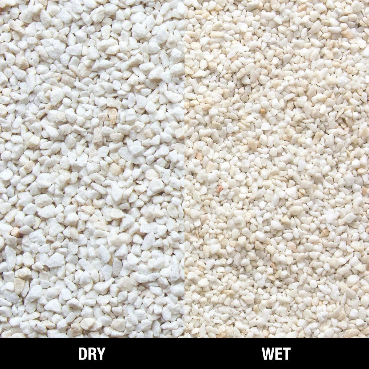 Bowland Stone White Marble Pebbles 8-11mm (750kg Bulk Bag)