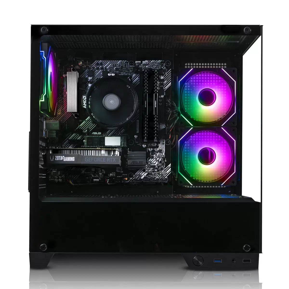 AWD-IT Charger, AMD Ryzen 5, 32GB RAM, 1TB SSD, NVIDIA GeForce RTX 5060 Ti