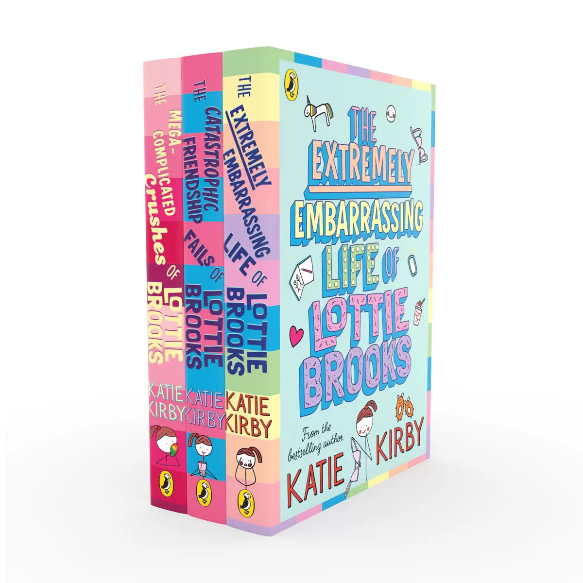The Extremely Embarrassing World of Lottie Brooks x3 Book Collection