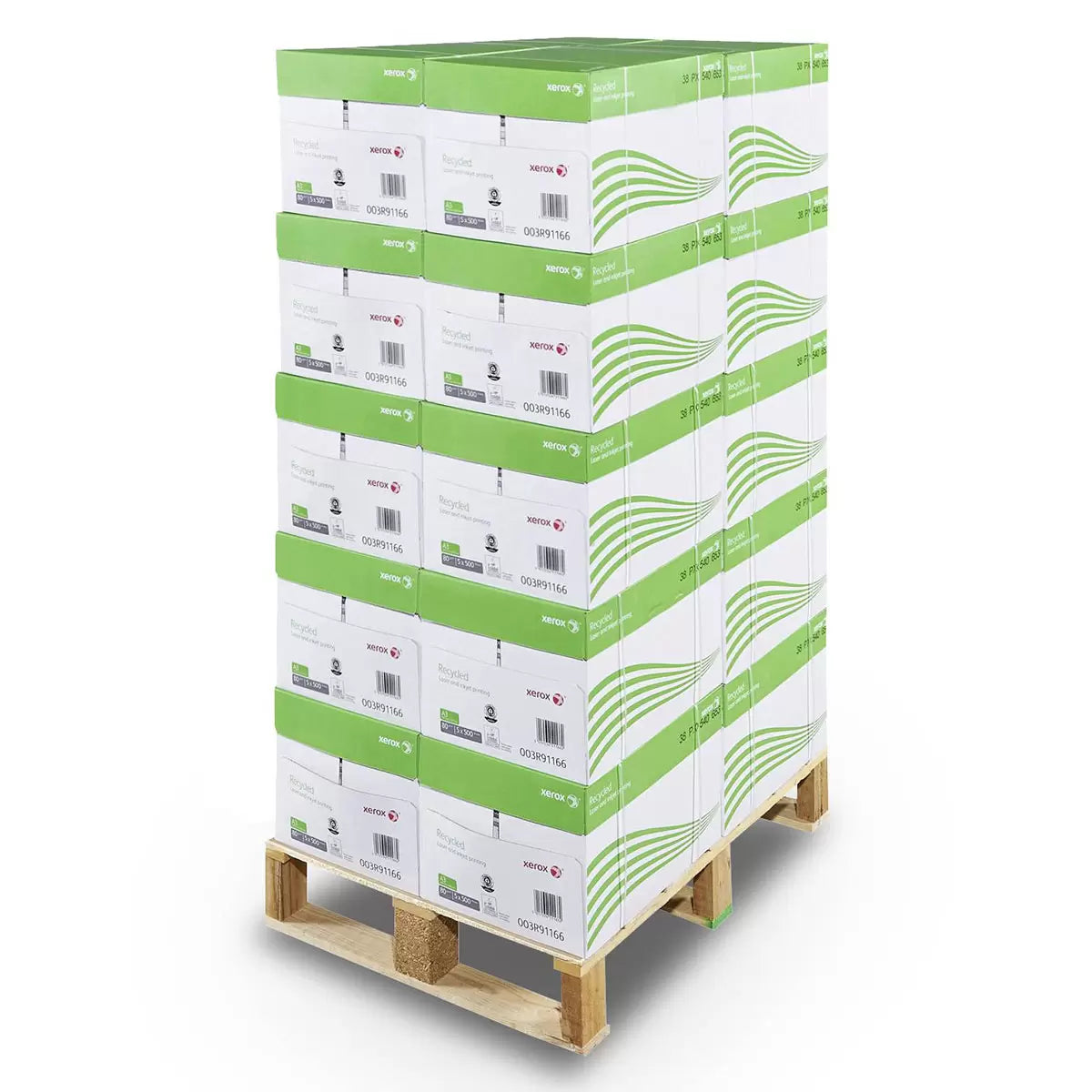 Xerox Recycled A3 420x297mm 80gsm, 20 Boxes of 2500 Sheets 100 Reams of 500
