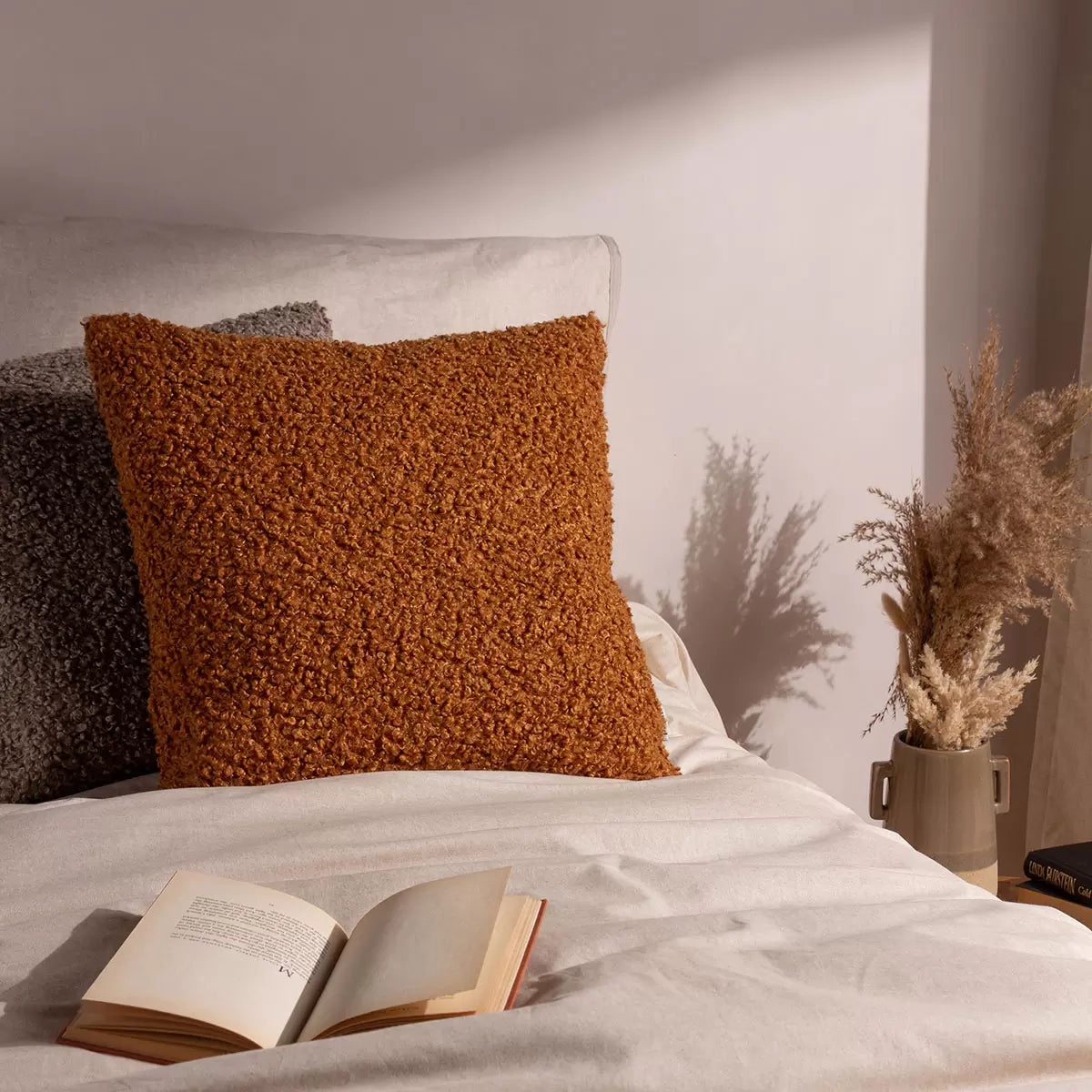 Furn Cabu Reversible Boucle Cushion 2 Pack, 45 x 45 cm