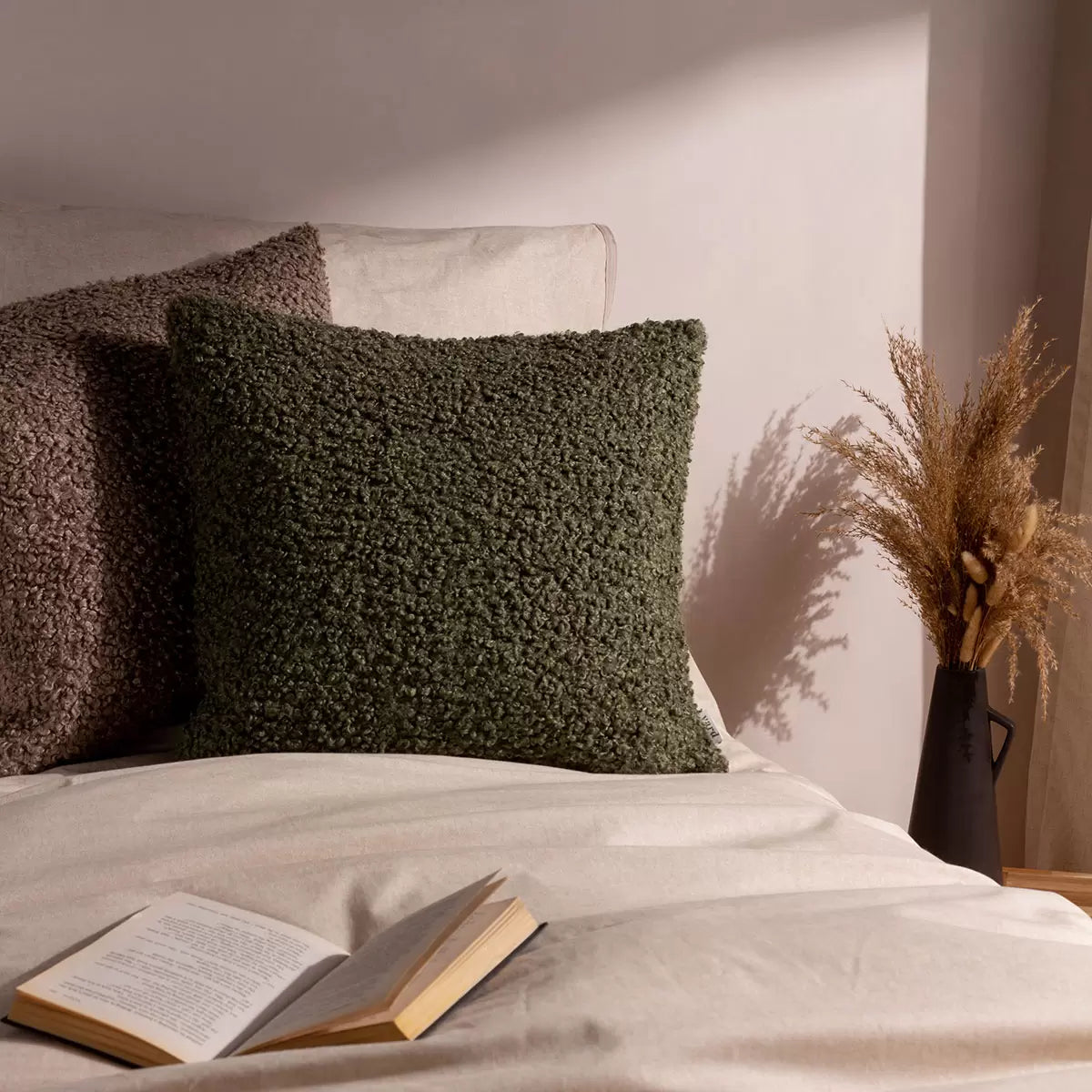 Furn Cabu Reversible Boucle Cushion 2 Pack, 45 x 45 cm