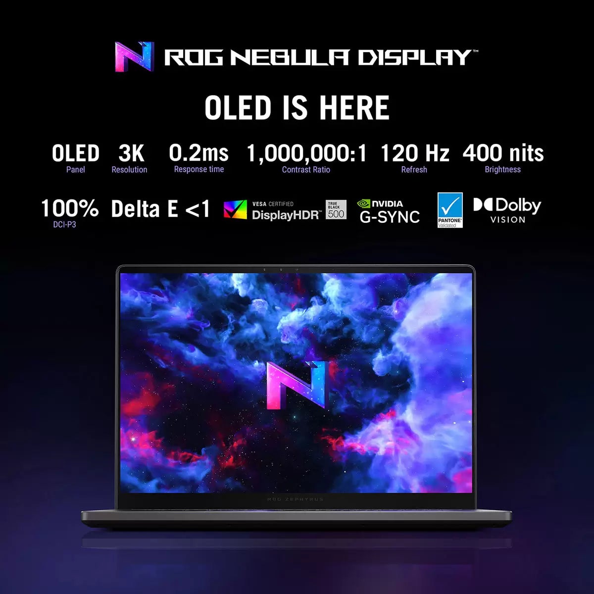 ASUS ROG Zephyrus G14, AMD Ryzen 9, 32GB RAM, 1TB SSD, NVIDIA GeForce RTX 5070, 14 Inch Gaming Laptop, GA403UP-QS005W, view 4