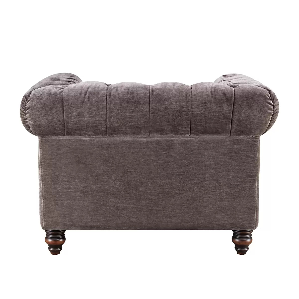 Allington Grey Fabric Chesterfield Armchair