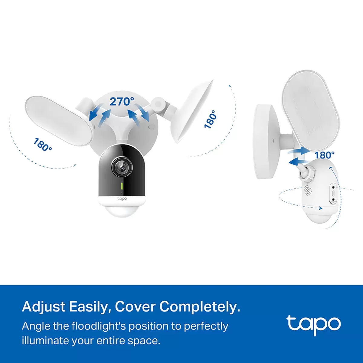 TP-Link Tapo C720 2K 4MP Smart Floodlight Security Camera -2 Pack