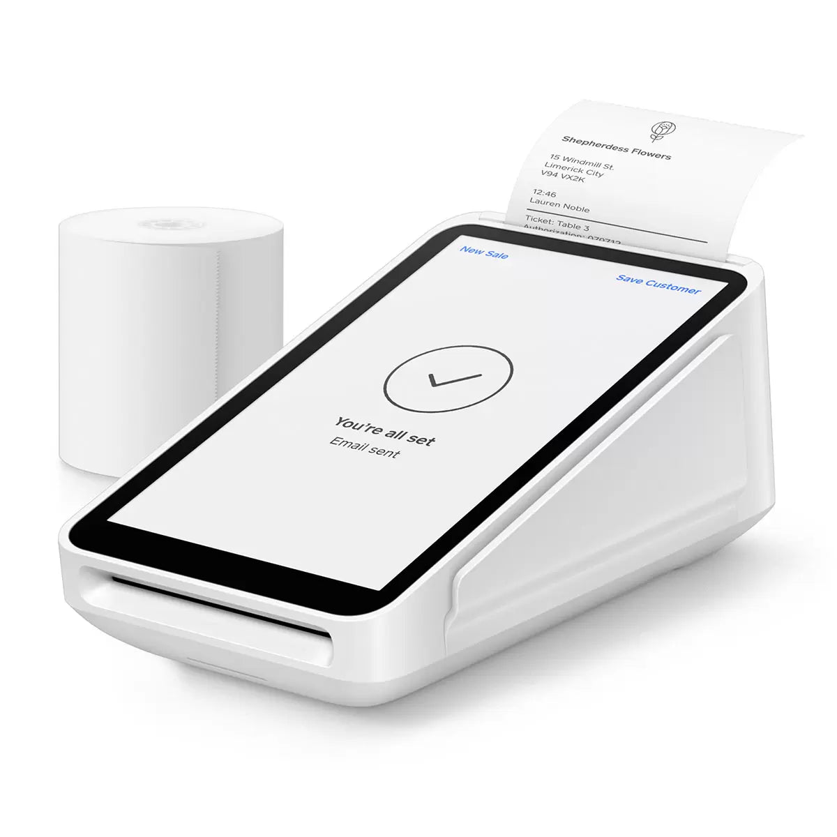 Square Terminal Card Reader Payment Machine & Receipt Printer