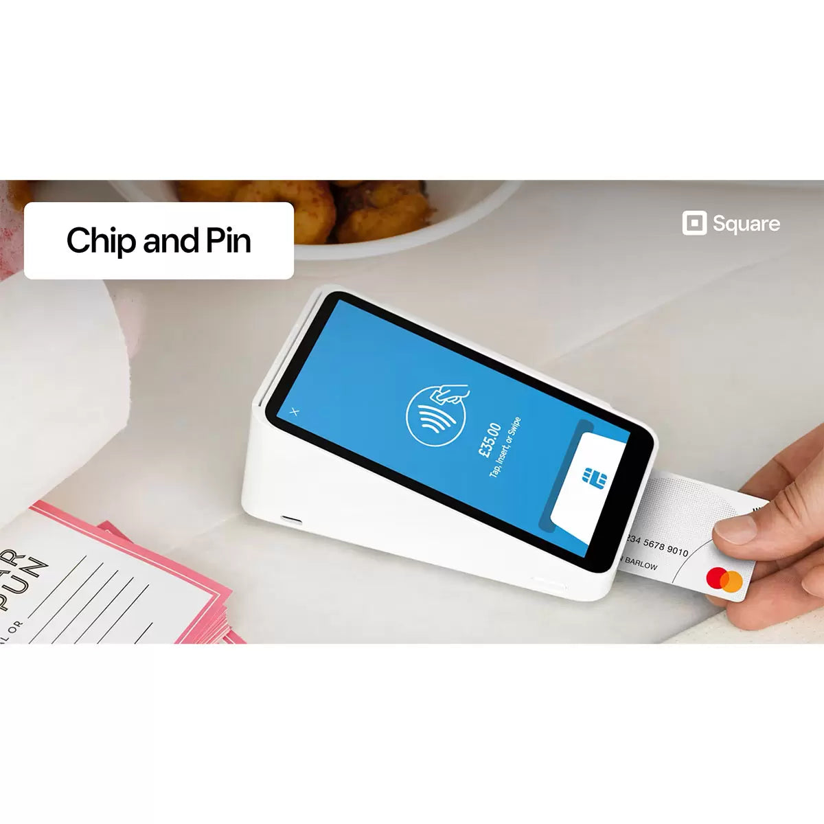 Square Terminal Card Reader Payment Machine & Receipt Printer