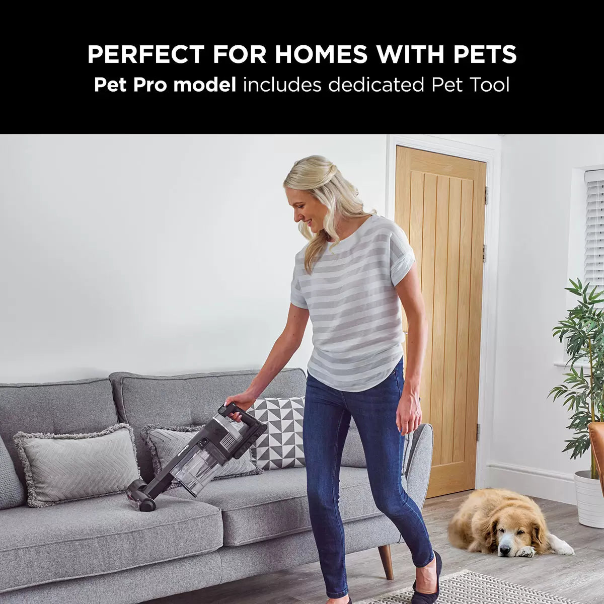 Shark Stratos Cordless Vacuum Pet Pro with Additional Battery, IZ420UKT