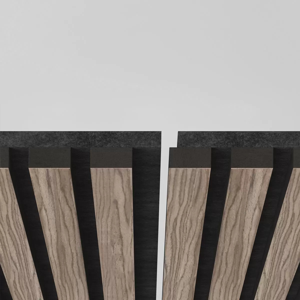 Artika Sonolok Acoustic Wall Panel Set in Walnut & Black, 4 Pack