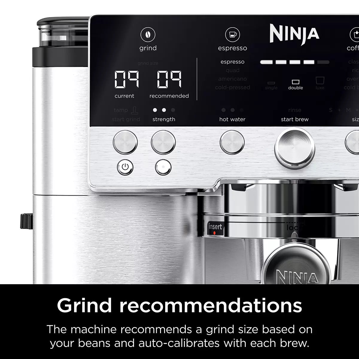 Ninja Luxe Café Premier Bean to Cup Coffee Machine, ES601UK
