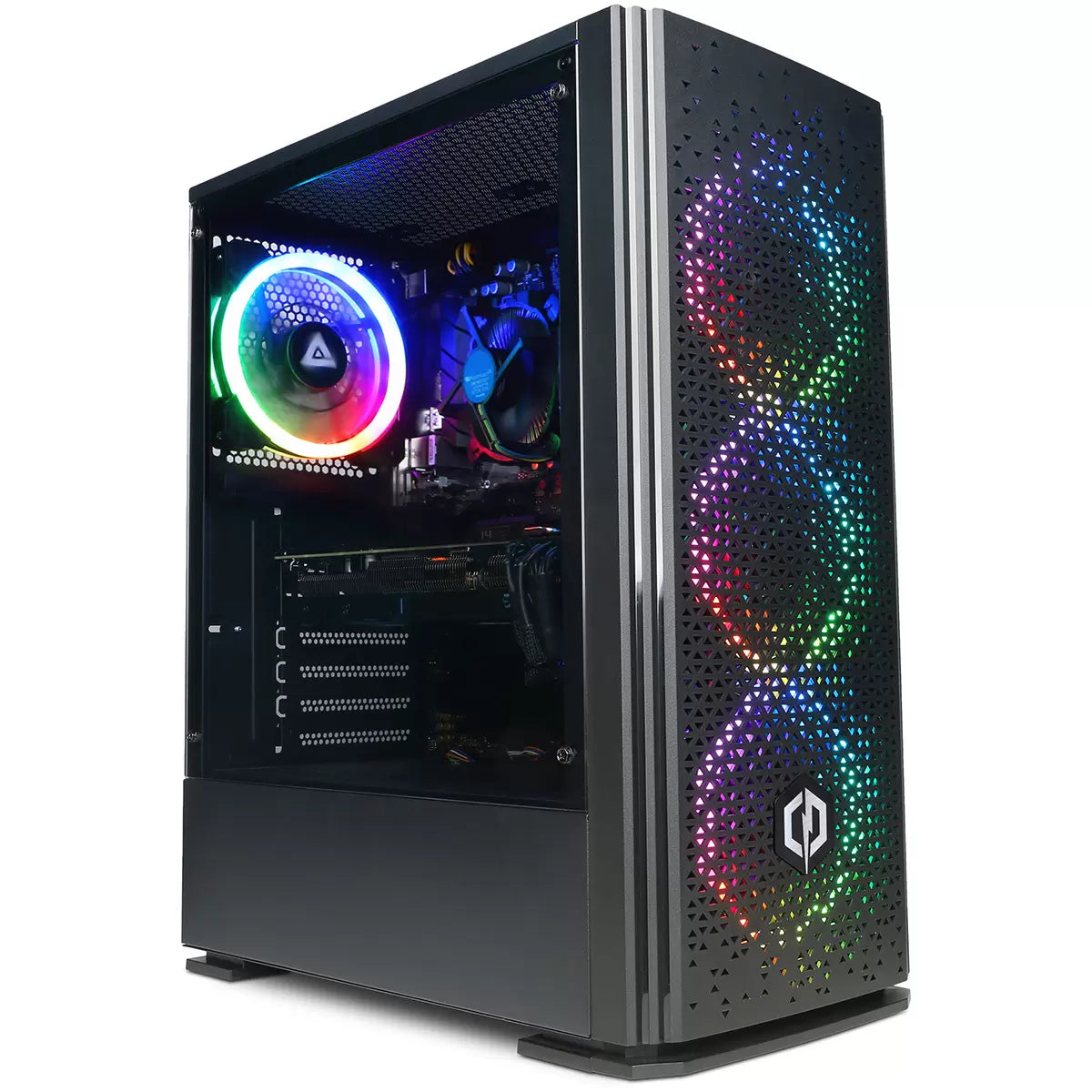 CyberPower, AMD Ryzen 5, 16GB RAM, 1TB SSD, NVIDIA GeForce RTX 5060, Gaming Desktop Bundle