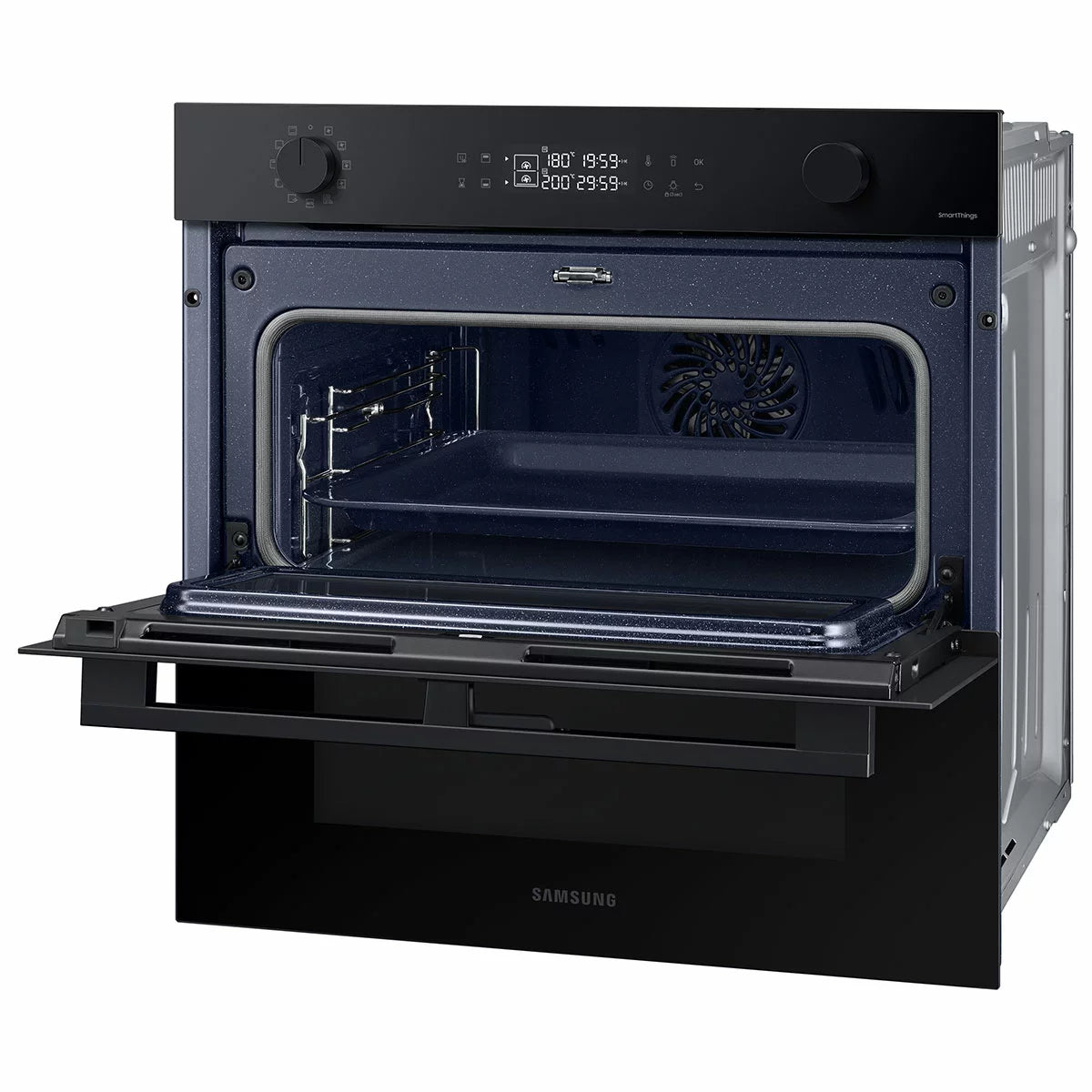 Samsung Series 4 Dual Cook Flex NV7B45305AK/U4 76L Smart Oven, A+ Rated in Clean