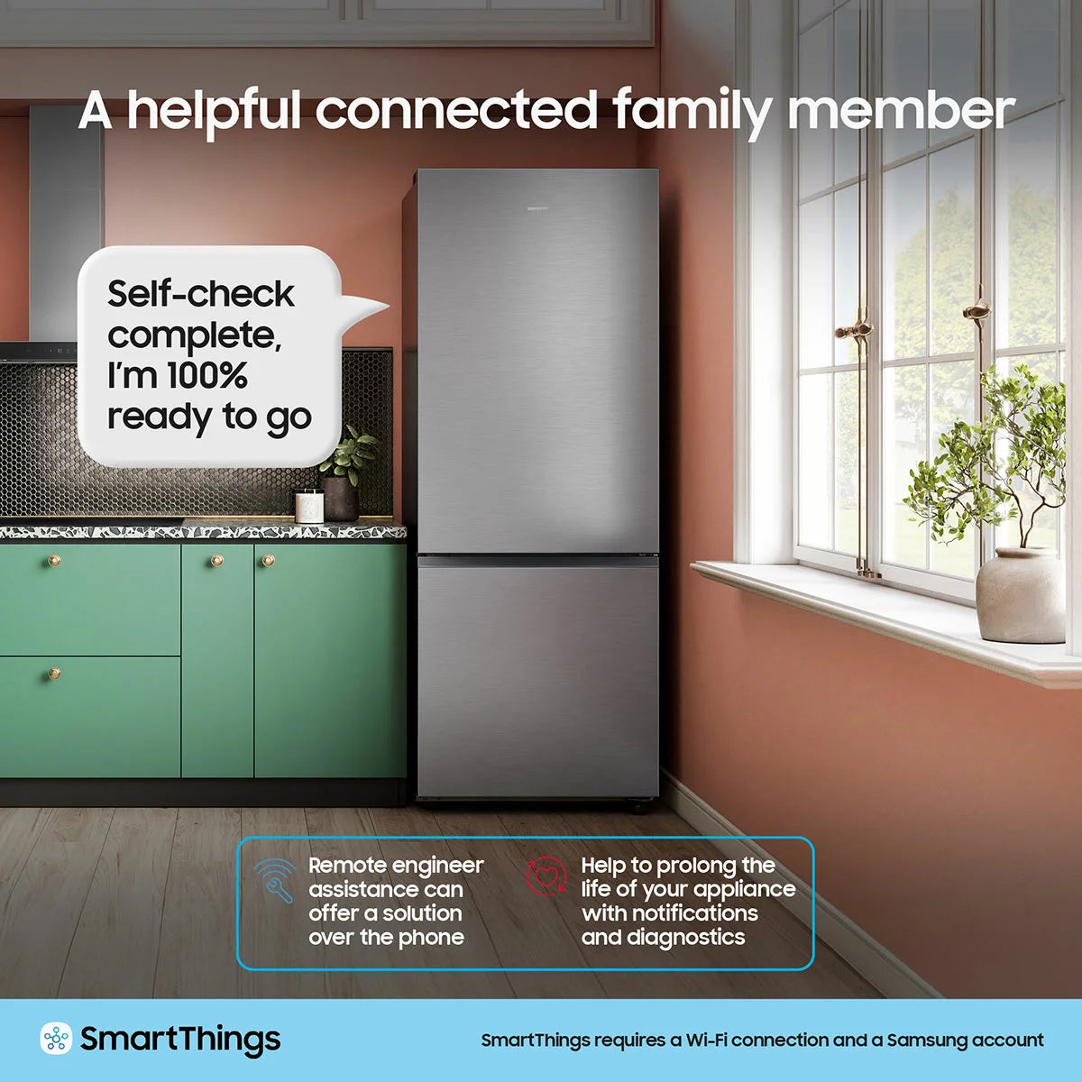 Samsung Series 8 SpaceMax RB53DG703ES9EU 538L Smart Combi Fridge Freezer