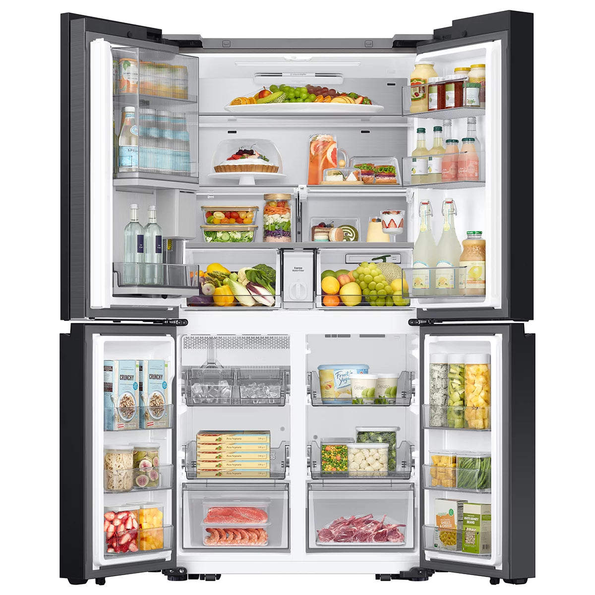 Samsung Bespoke SpaceMax RF65DB970E22EU 645L Smart Multi Door Fridge Freezer