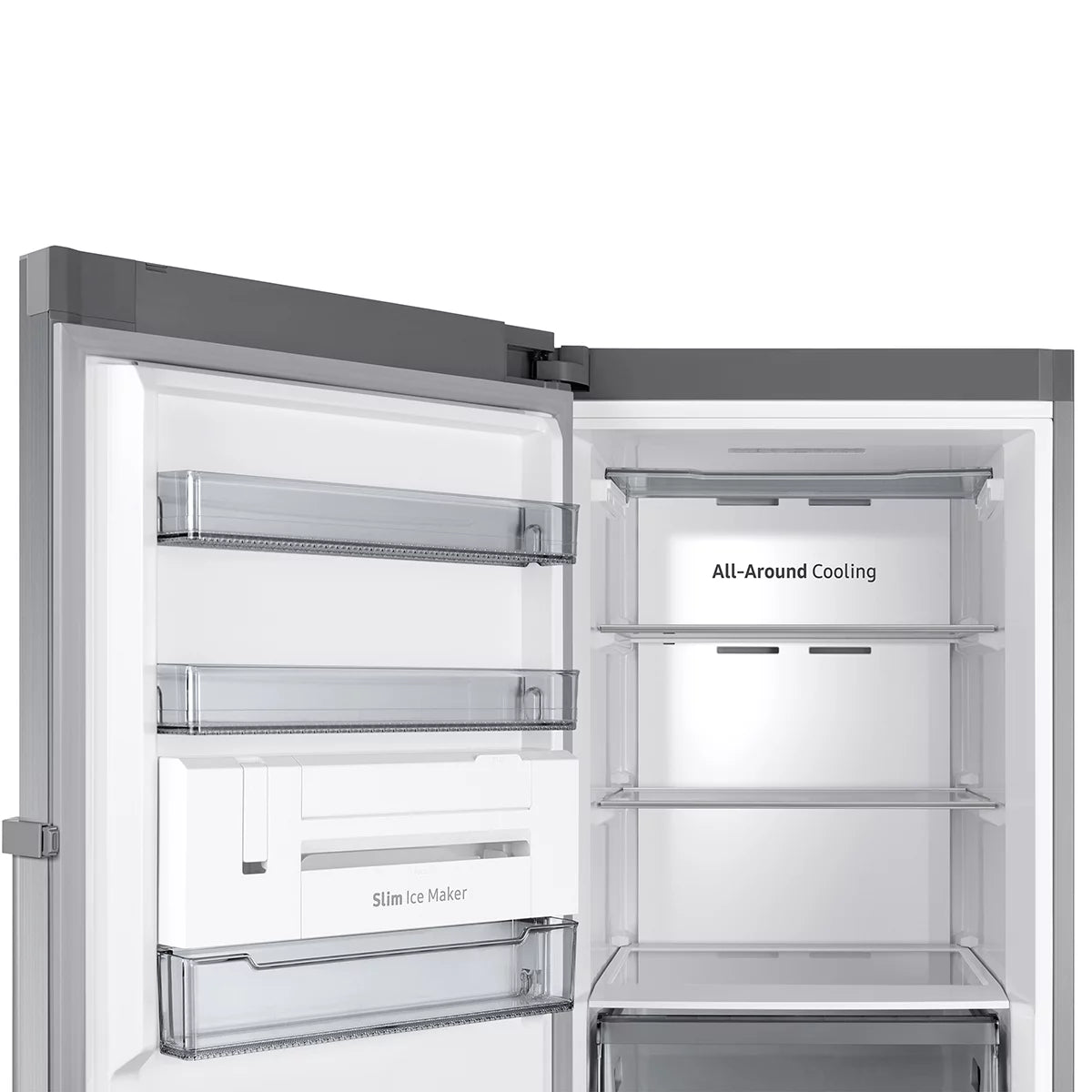 Samsung SpaceMax RZ32C7BDES9/EU 323L Smart Tall Freezer, E Rated in Refined Inox