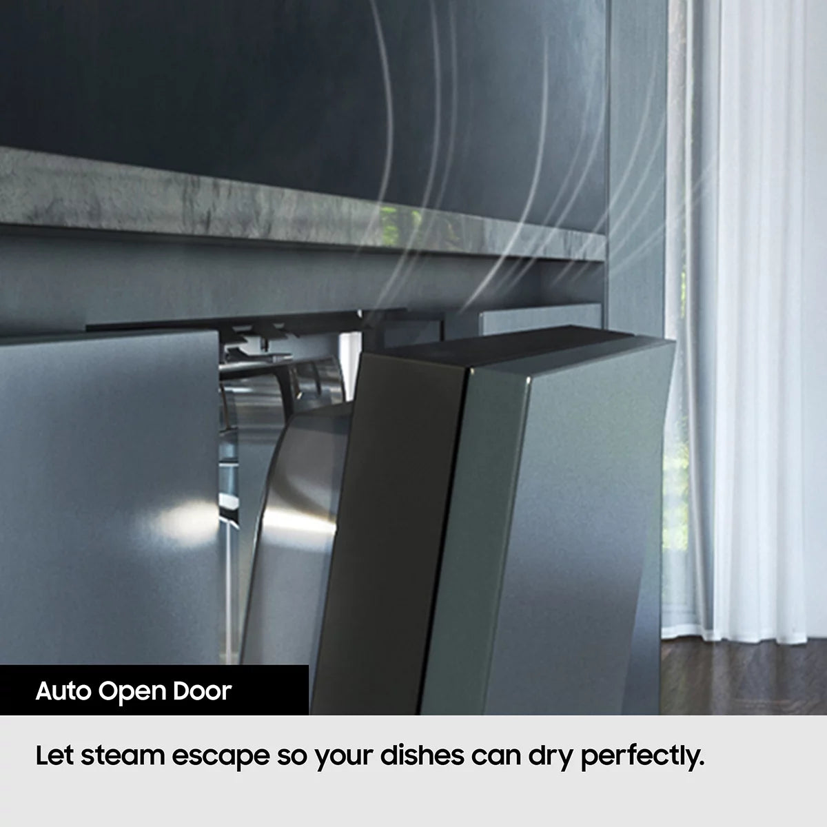 Samsung Series 5 Auto Door Open DW50DG430B00EU, 9 Place Setting Integrated
