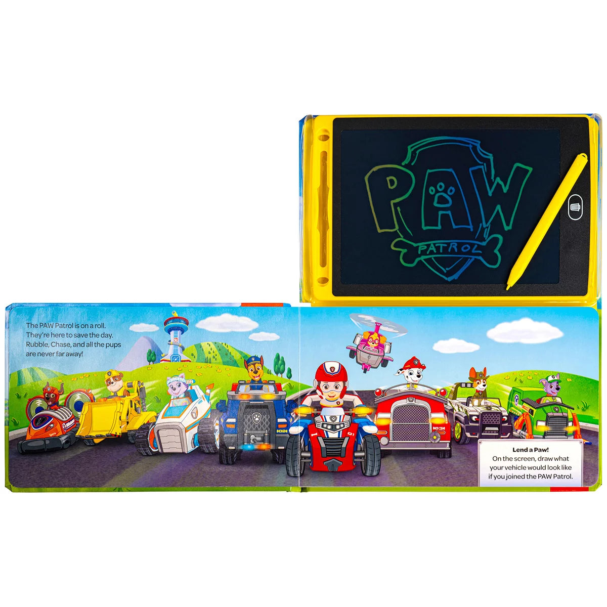 LCD Interactive Board Book in 4 Options: Disney Princess, Peppa Pig, Spidey