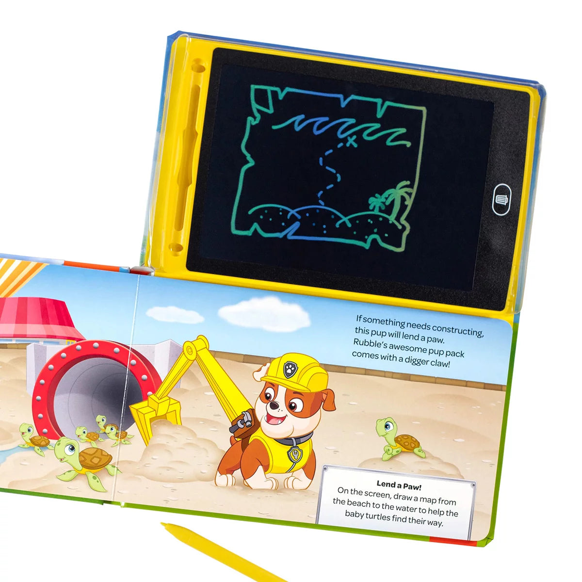 LCD Interactive Board Book in 4 Options: Disney Princess, Peppa Pig, Spidey