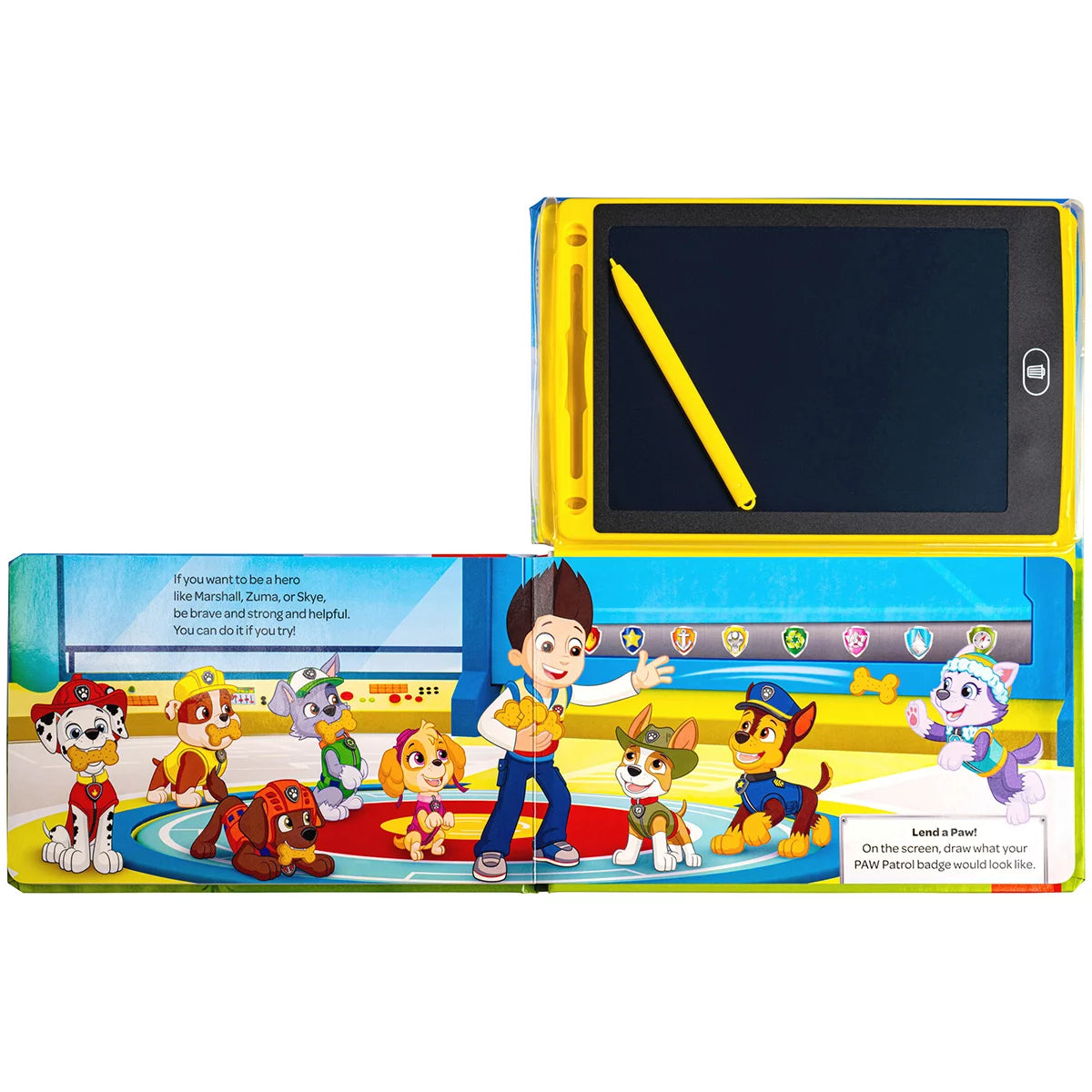 LCD Interactive Board Book in 4 Options: Disney Princess, Peppa Pig, Spidey
