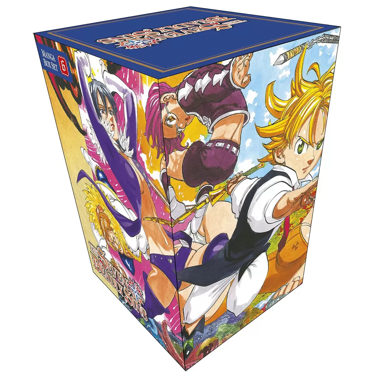 Manga x6 Book Box Set in 2 Options: Blue Lock or Seven Deadly Sins