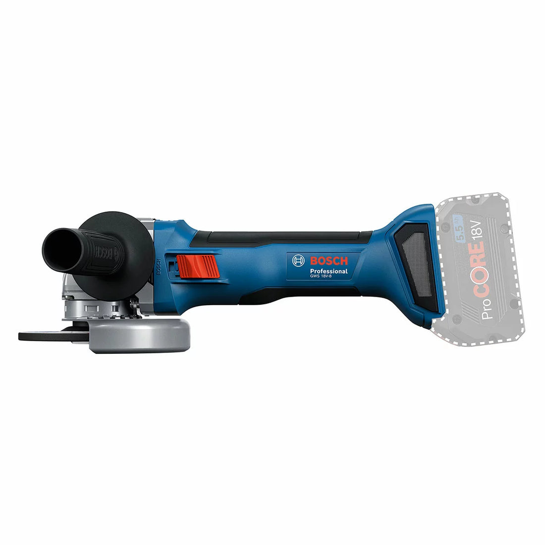 Bosch Professional Angle Grinder Kit Model GWS 18V-8 115MM
