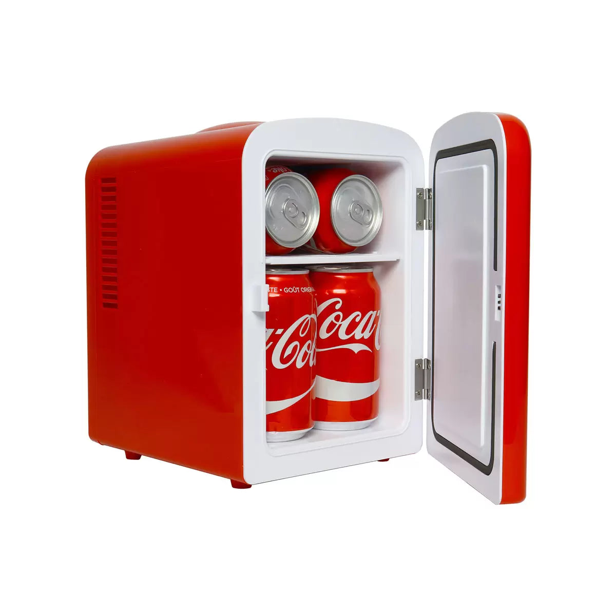 Coca-Cola 4L Mini Fridge 6 Can Portable 12V Cooler / Warmer in 5 Designs