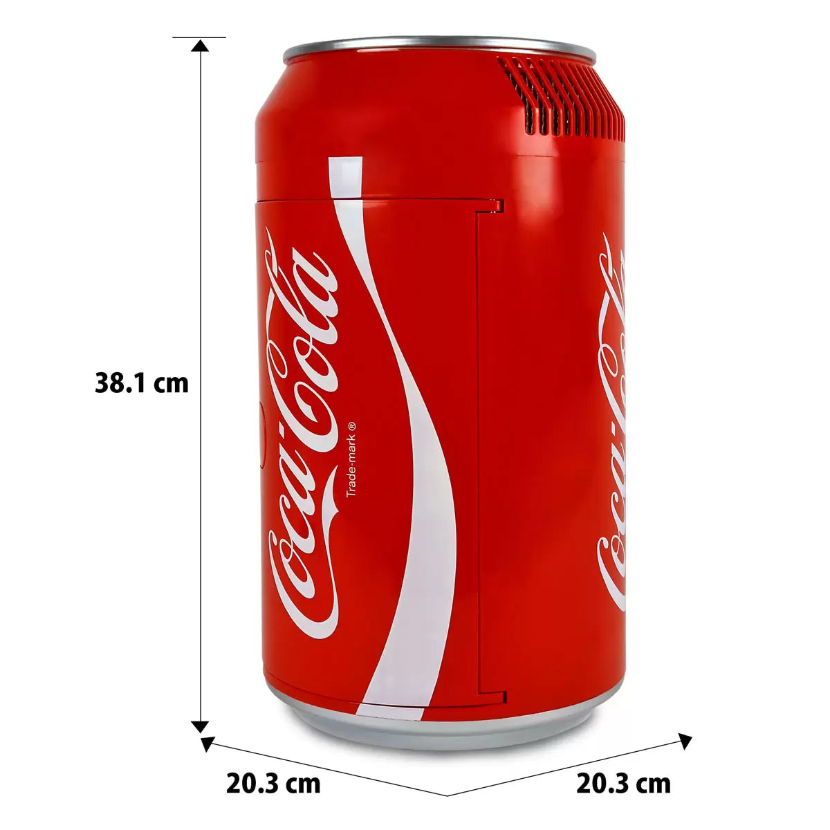 Coca-Cola 5.4L Coke Mini Fridge 8 Can Portable Cooler In Red