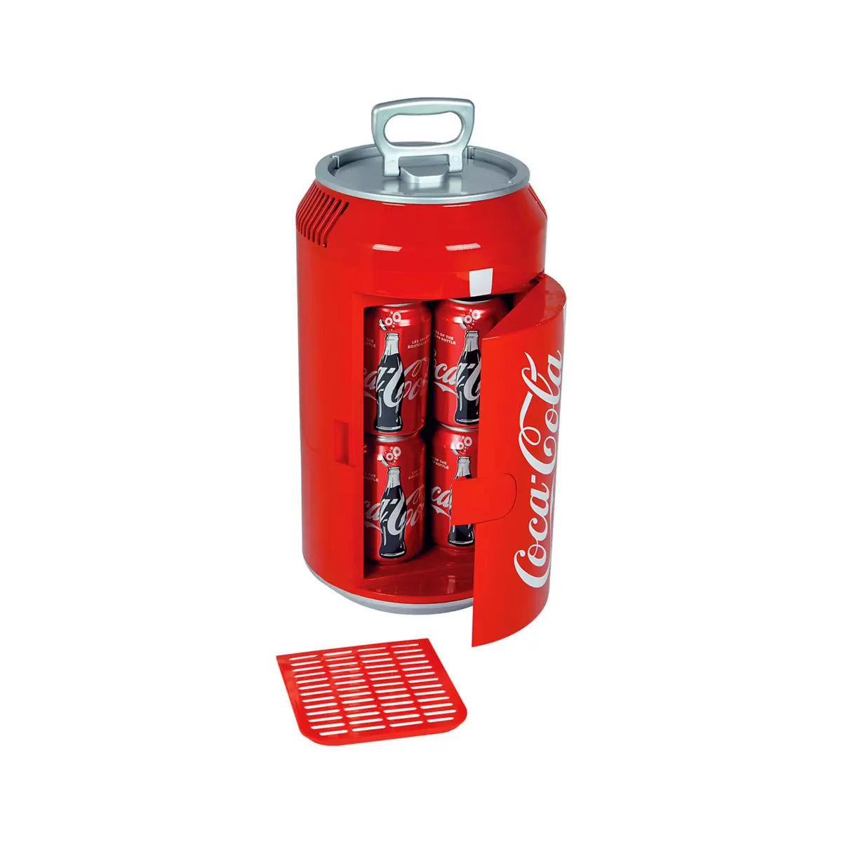 Coca-Cola 5.4L Coke Mini Fridge 8 Can Portable Cooler In Red