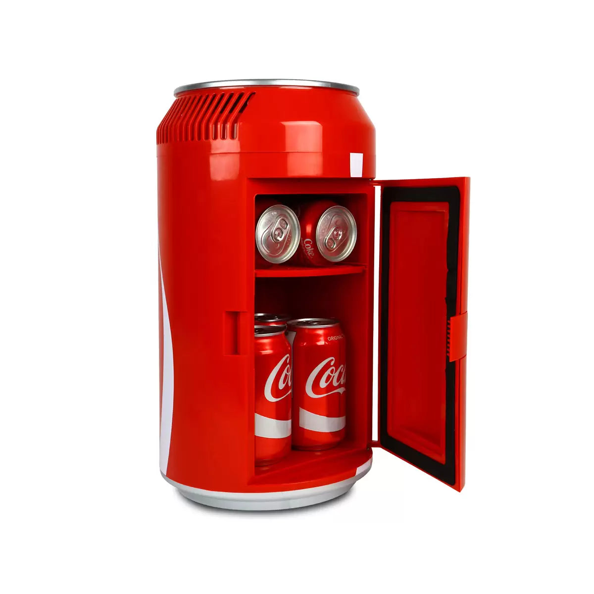 Coca-Cola 5.4L Coke Mini Fridge 8 Can Portable Cooler In Red