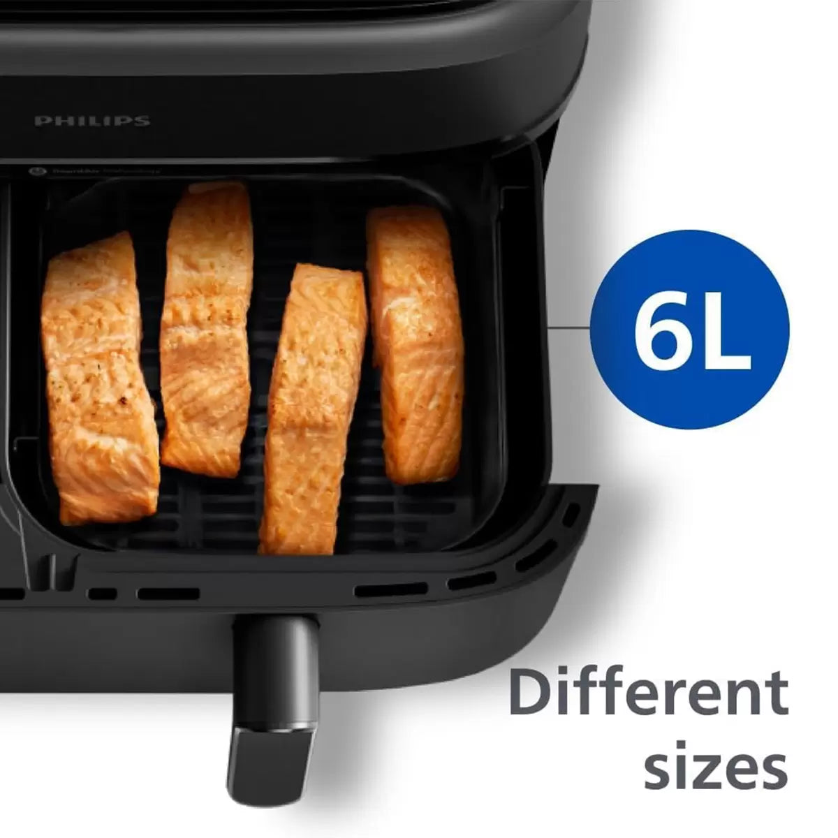 Philips 9L Dual Basket Air Fryer 3000 Series, NA350/03