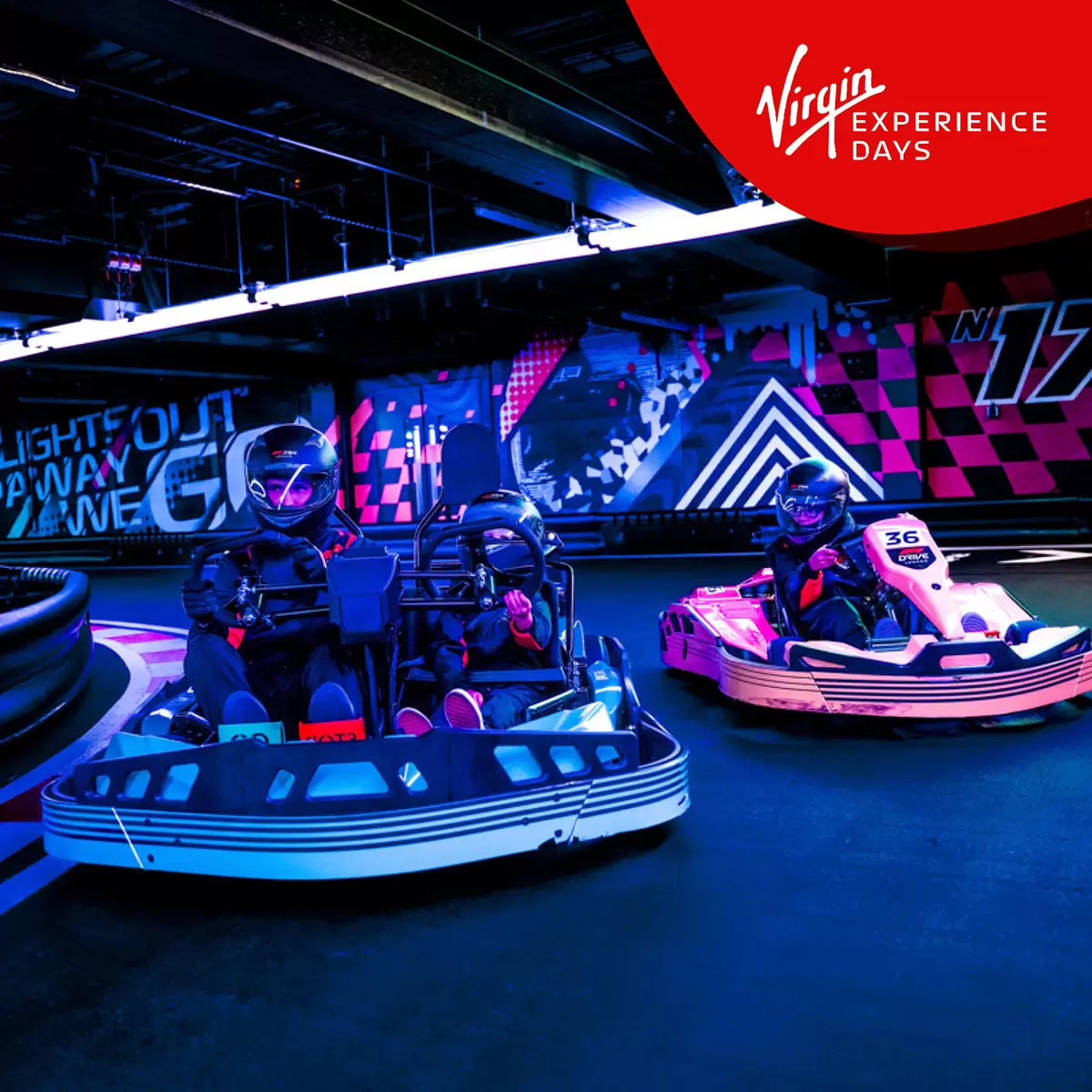 Virgin Experience Days F1 DRIVE Elite Karting Experience for Two at Tottenham