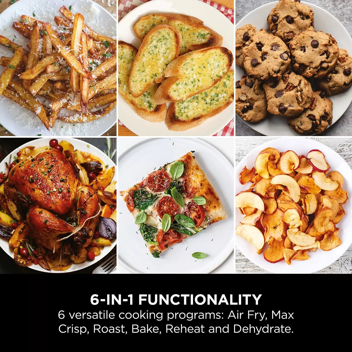 Ninja Double Stack 9.5L Air Fryer with Smart Cook System, SL451UK, view 7