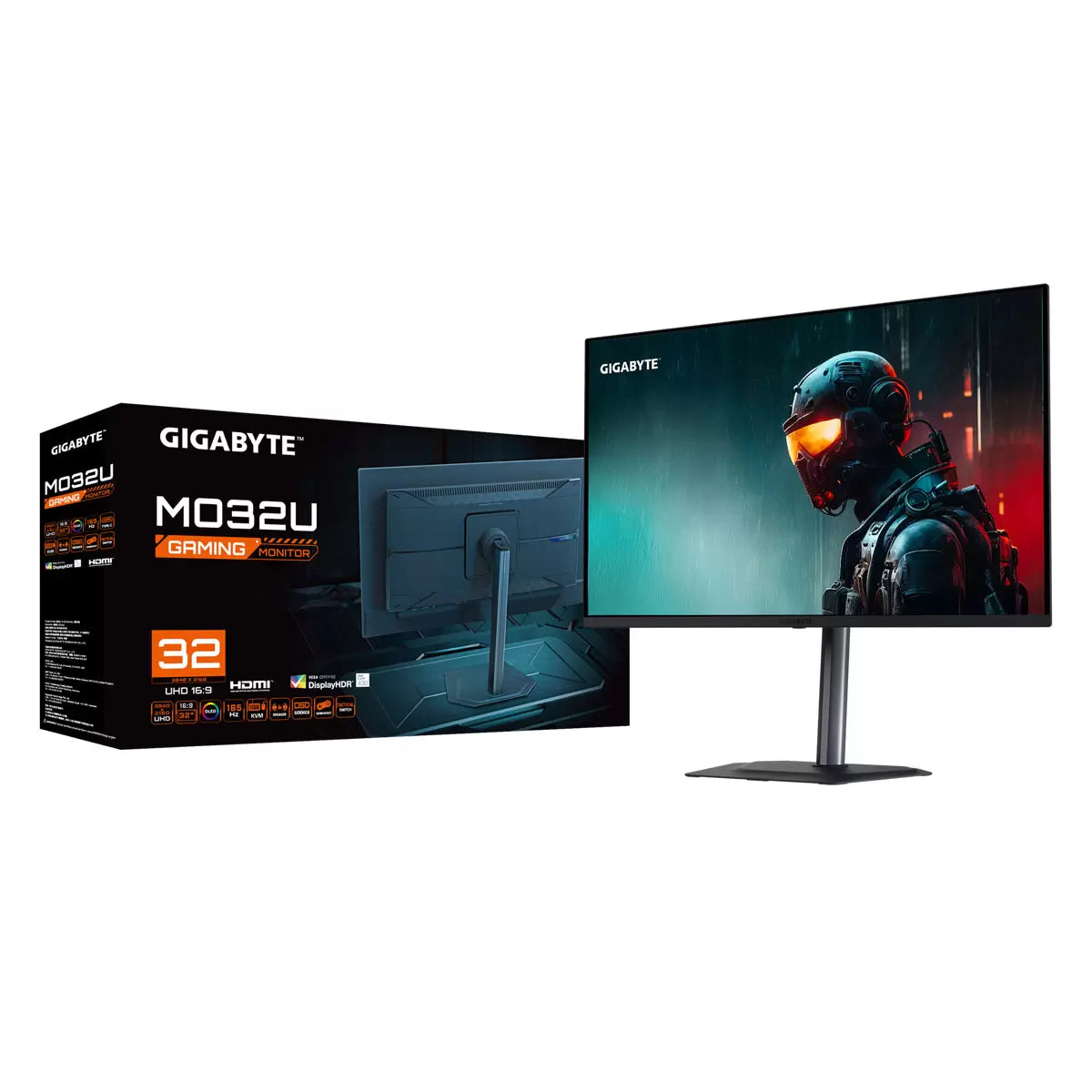Gigabyte 32 Inch 4K Ultra HD 165Hz OLED Gaming Monitor, MO32U
