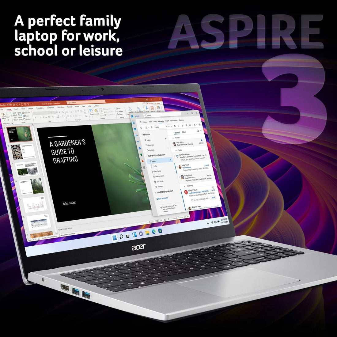 Acer Aspire 3, Intel Core i5, 16GB RAM, 512GB SSD, 15.6 Inch Laptop, NX.K6SEK.00A