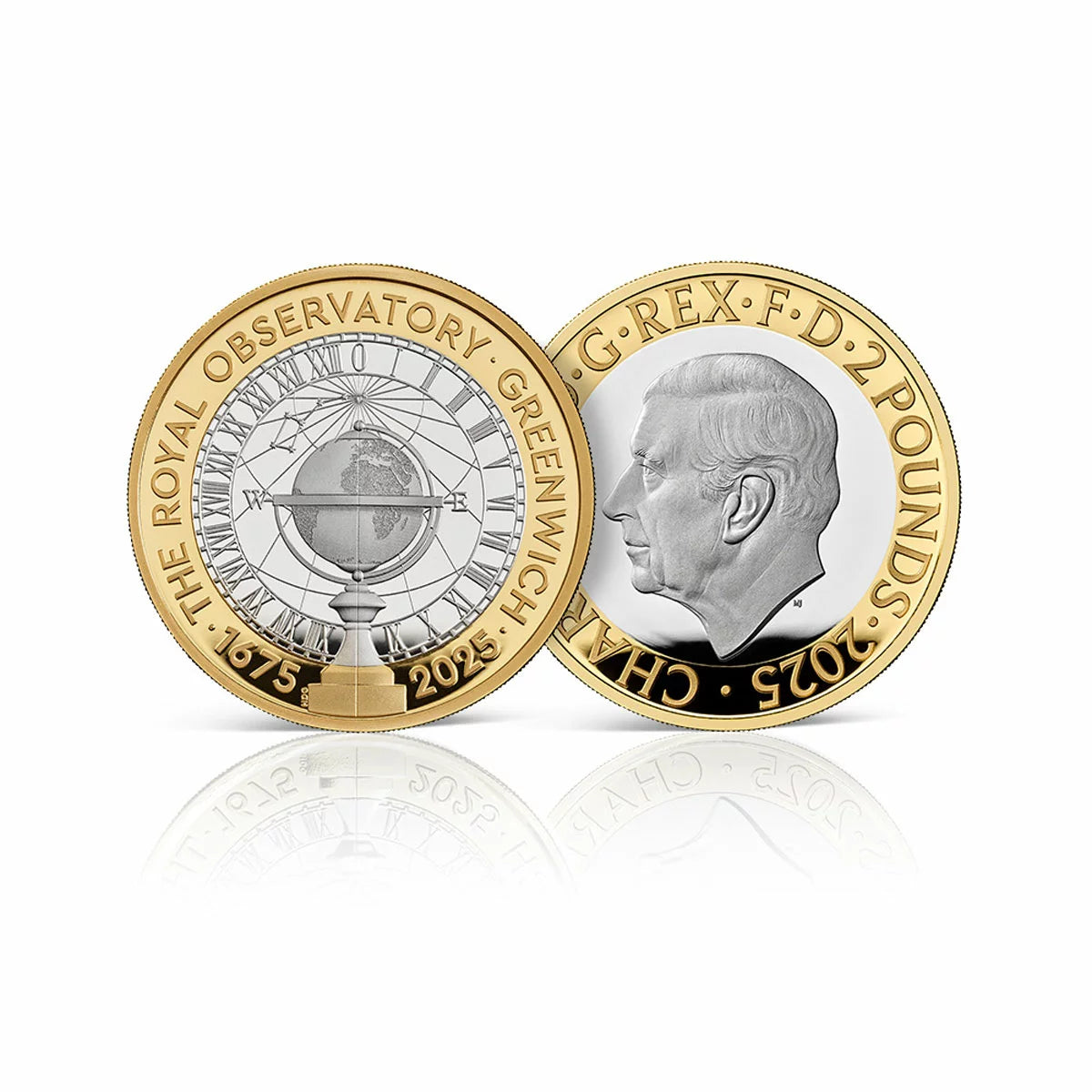 Royal Observatory £2 Silver Coin Cover & Stamps from Royal Mail® and The Royal