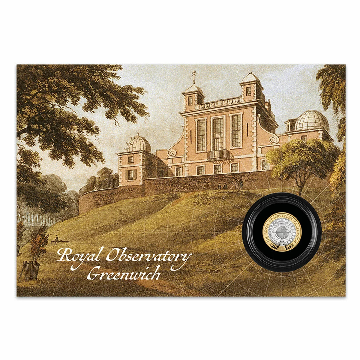 Royal Observatory £2 Silver Coin Cover & Stamps from Royal Mail® and The Royal