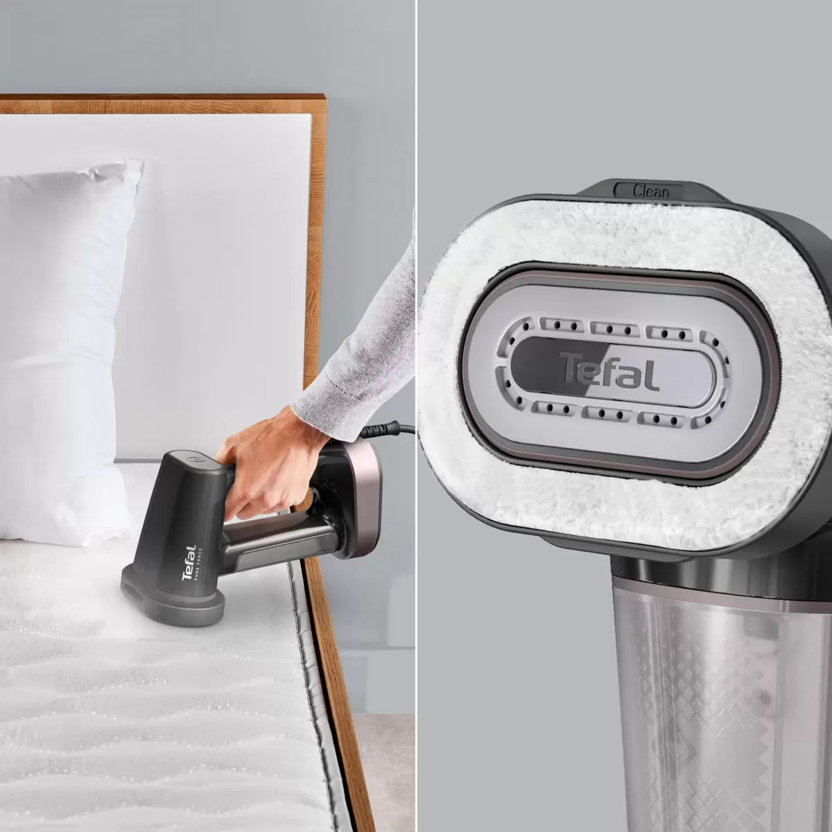 Tefal Pure Force 3-in-1 Garment Steamer, DT8765G0
