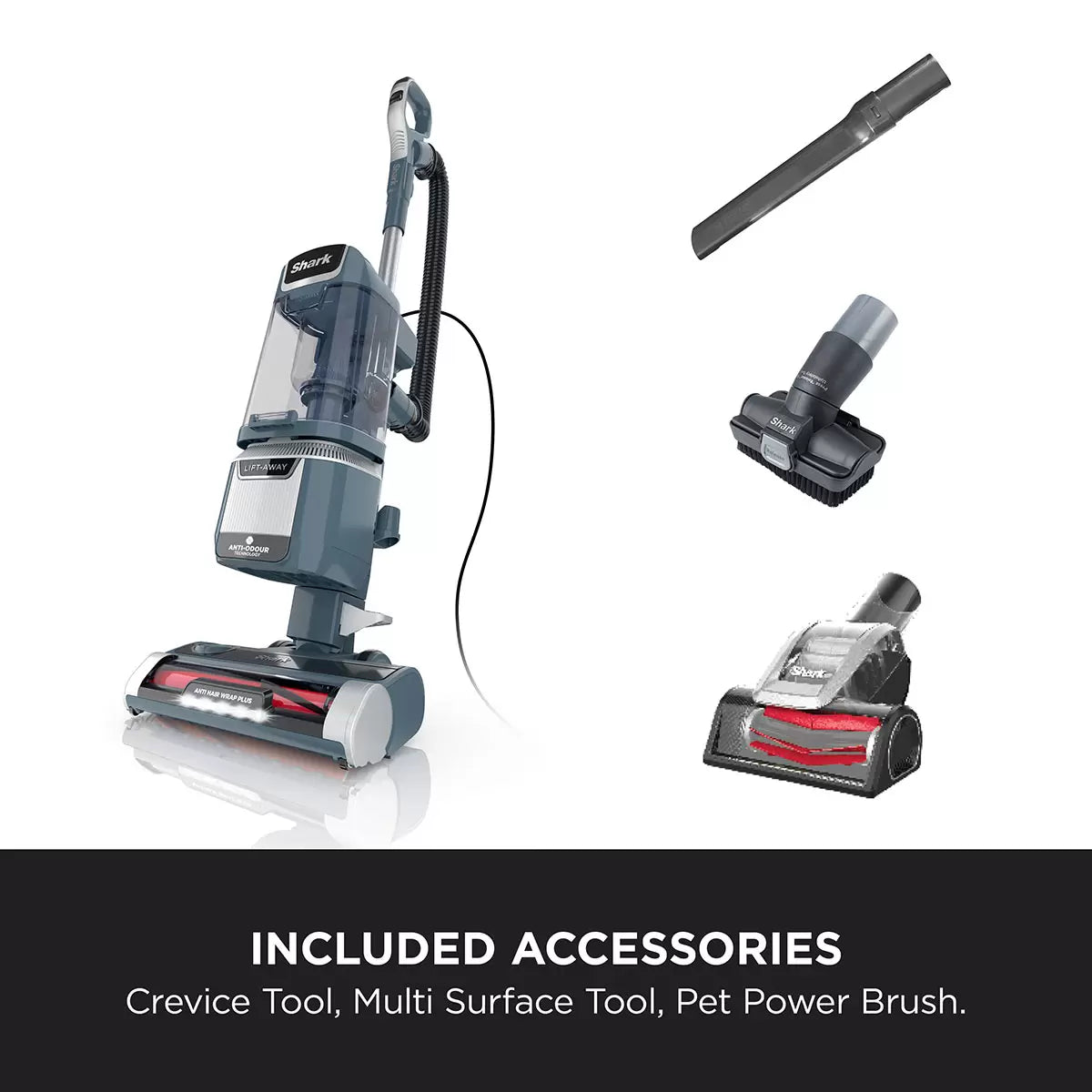 Shark Anti Hair Wrap Plus Upright Pet Vacuum with Lift-Away, NZ780UKT