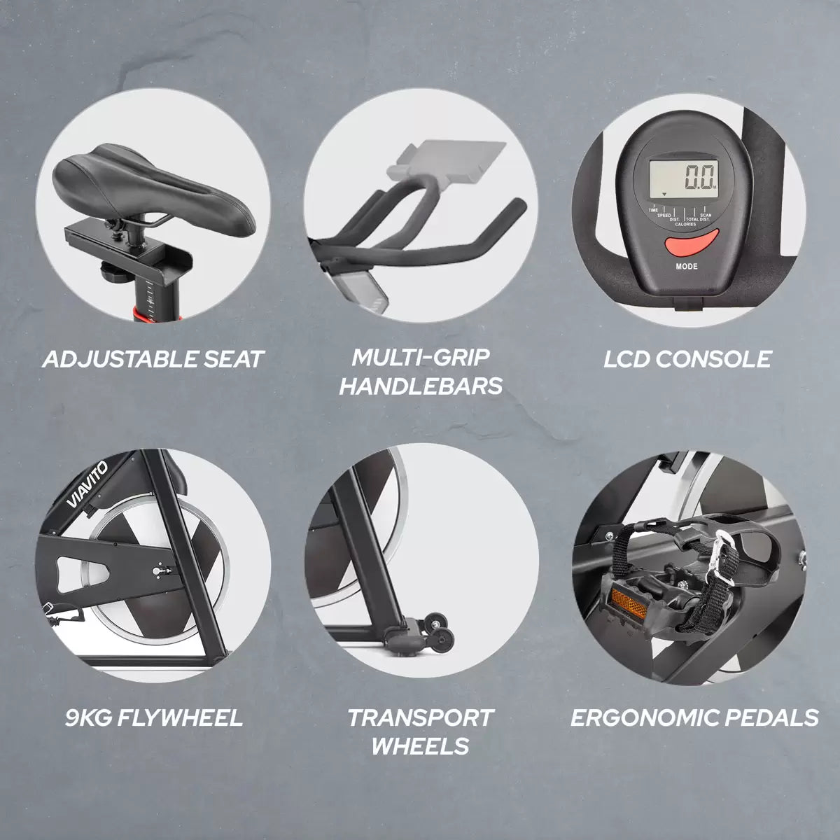 Viavito Veloria Indoor Exercise Bike