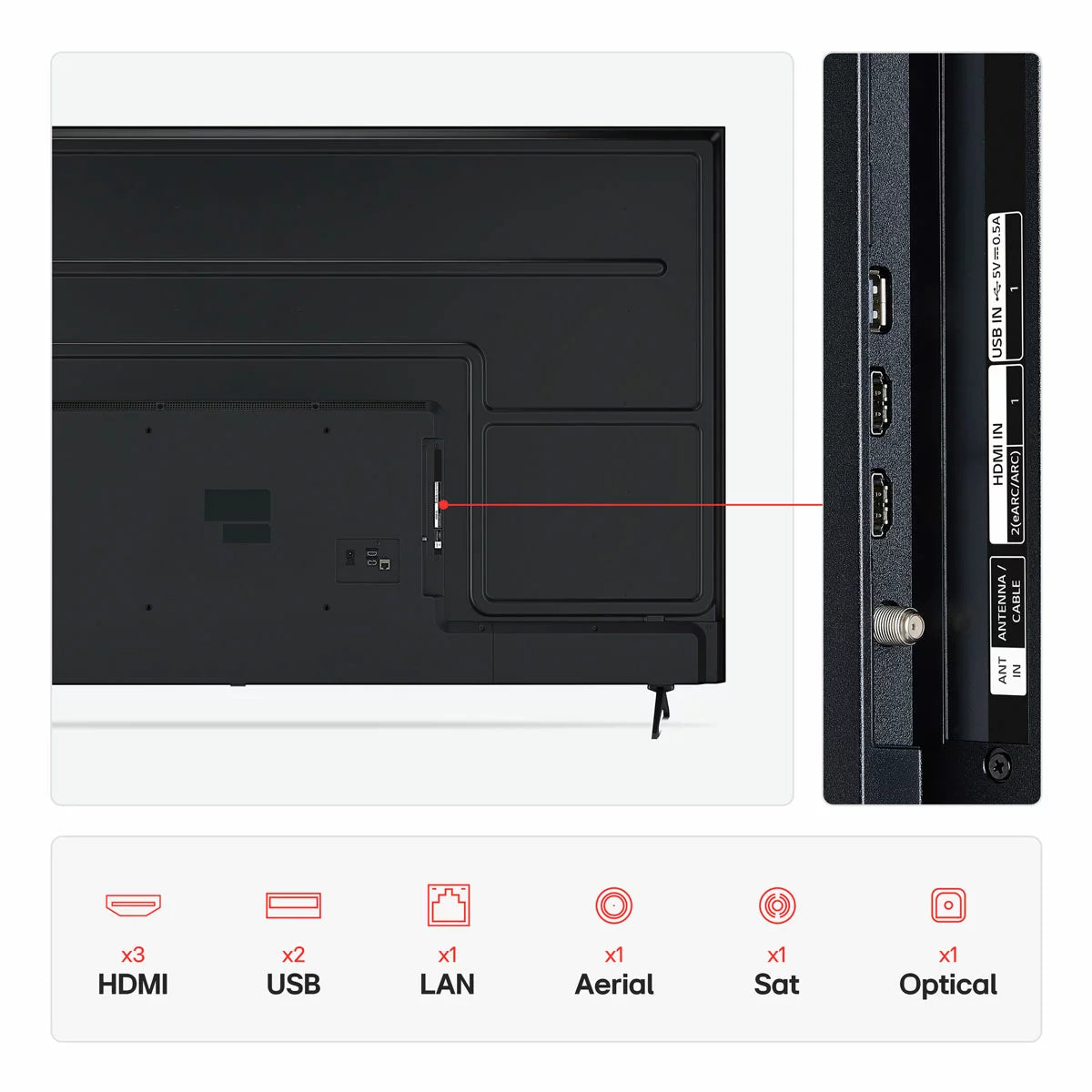 LG 75UA75006LA 75 Inch 4K Ultra HD Smart TV