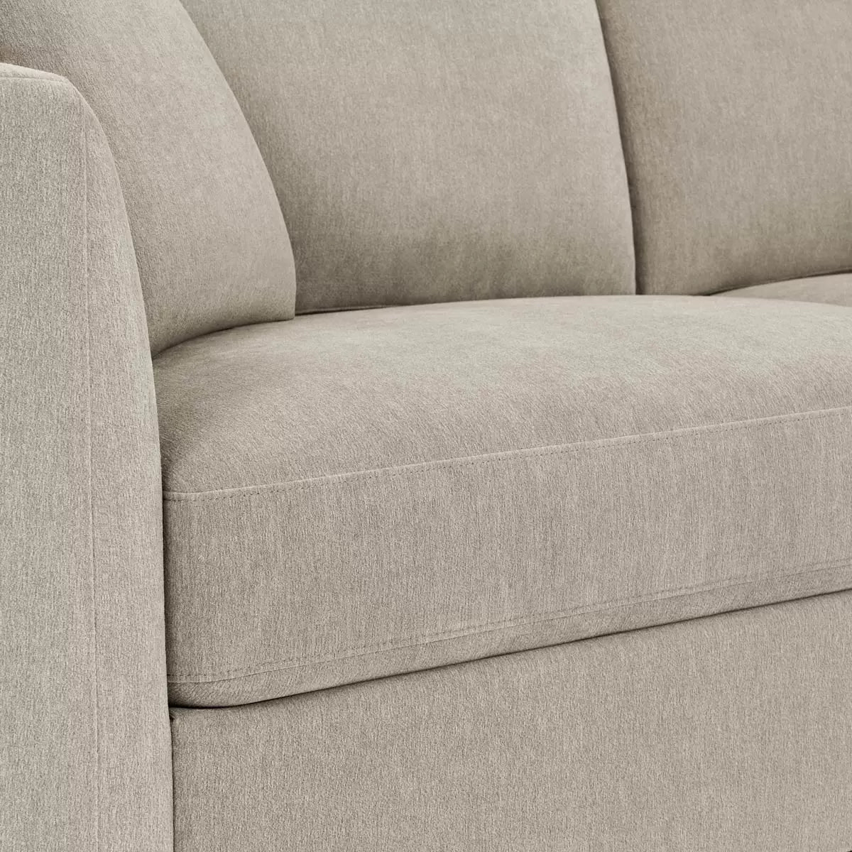 Thomasville Walsen Grey Fabric Corner Sofa with Storage Ottoman in 2