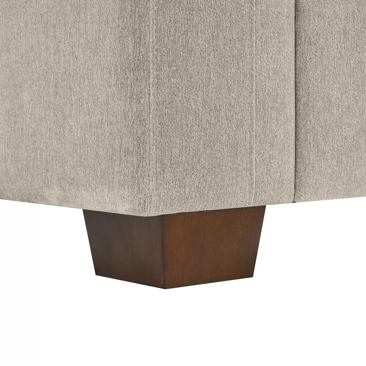 Thomasville Walsen Grey Fabric Corner Sofa with Storage Ottoman in 2