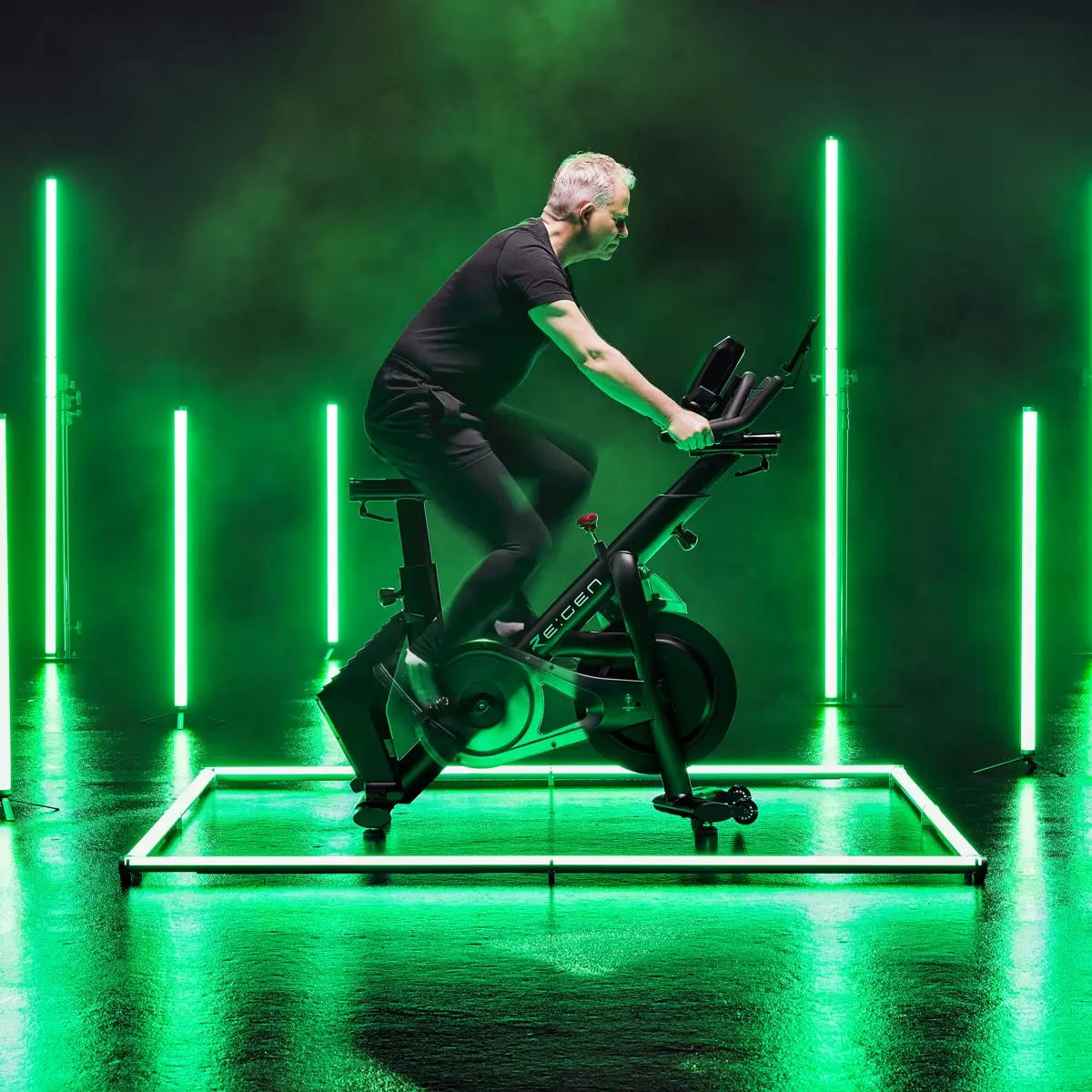 Installed Energym RE: GEN Smart Indoor Bike