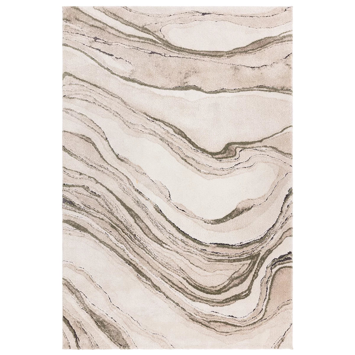Mirage Quartz Green Rug, in 2 Sizes