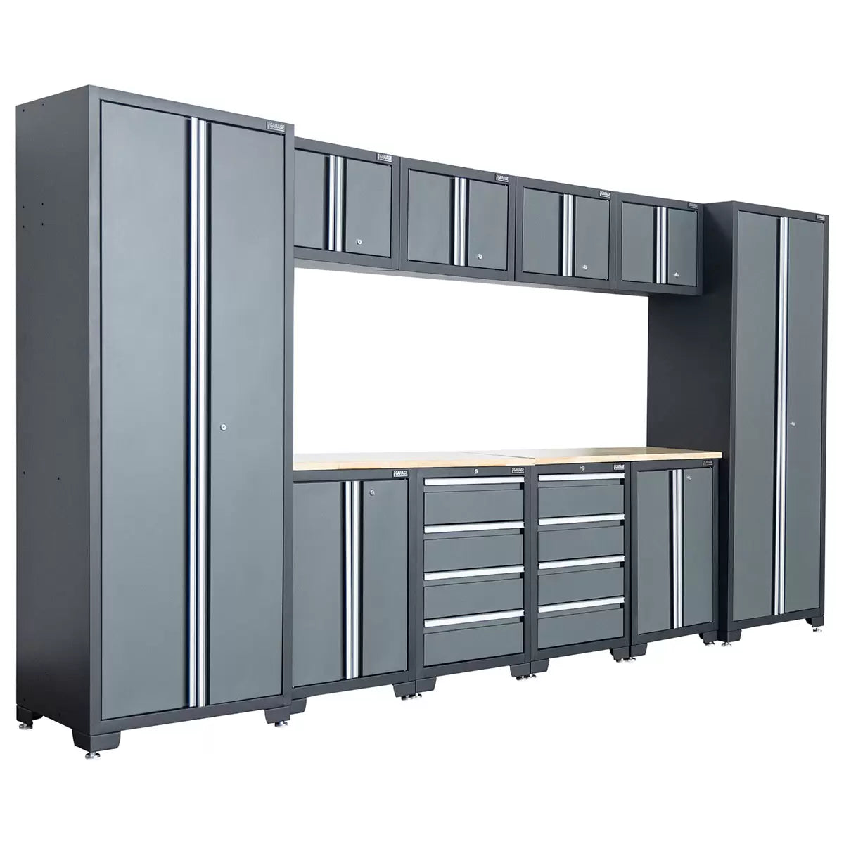 Hilka 24 Gauge Steel 11 Piece Cabinet Set