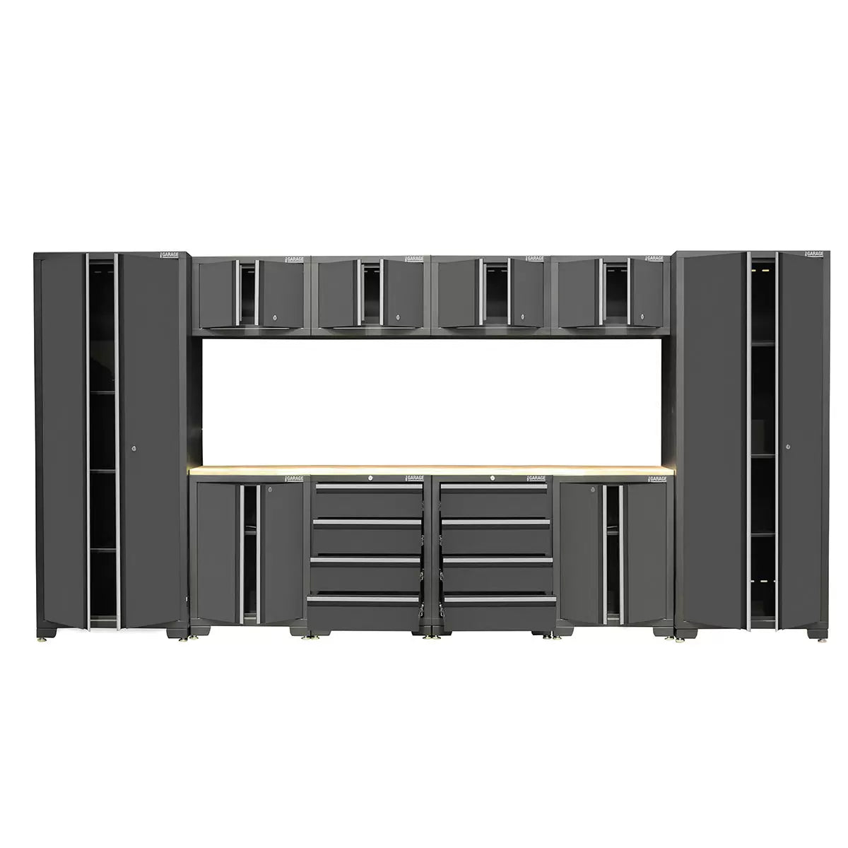 Hilka 24 Gauge Steel 11 Piece Cabinet Set