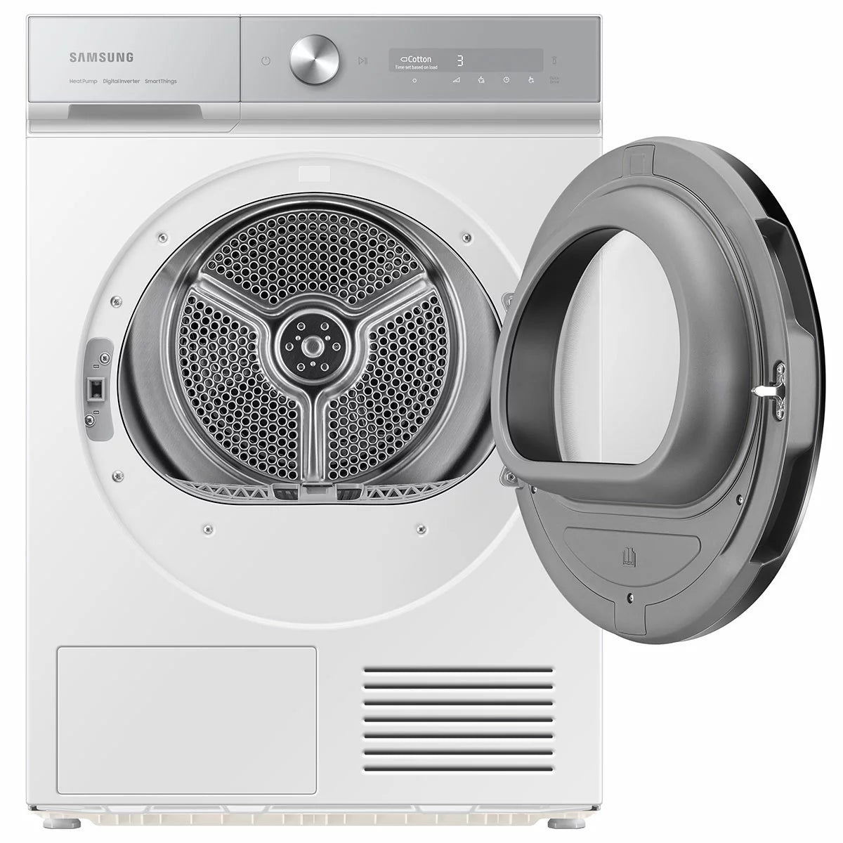 Samsung Series 8 DV90BB9445GHS1, 9kg Smart Heat Pump Tumble Dryer, A+++ Rated