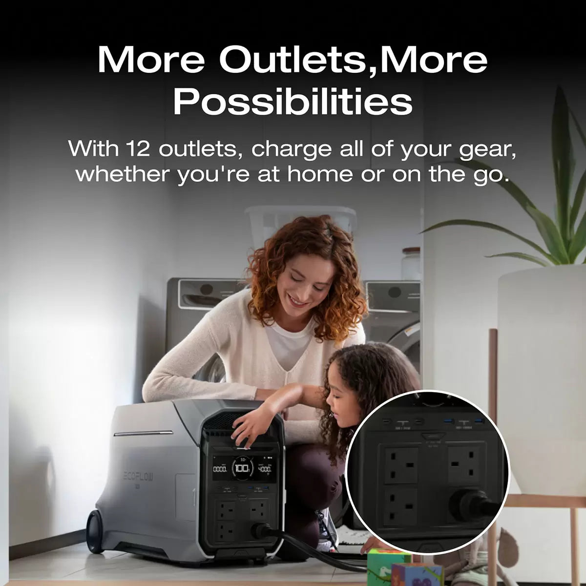 EcoFlow Delta 3 Pro Portable Power Station, 4096Wh