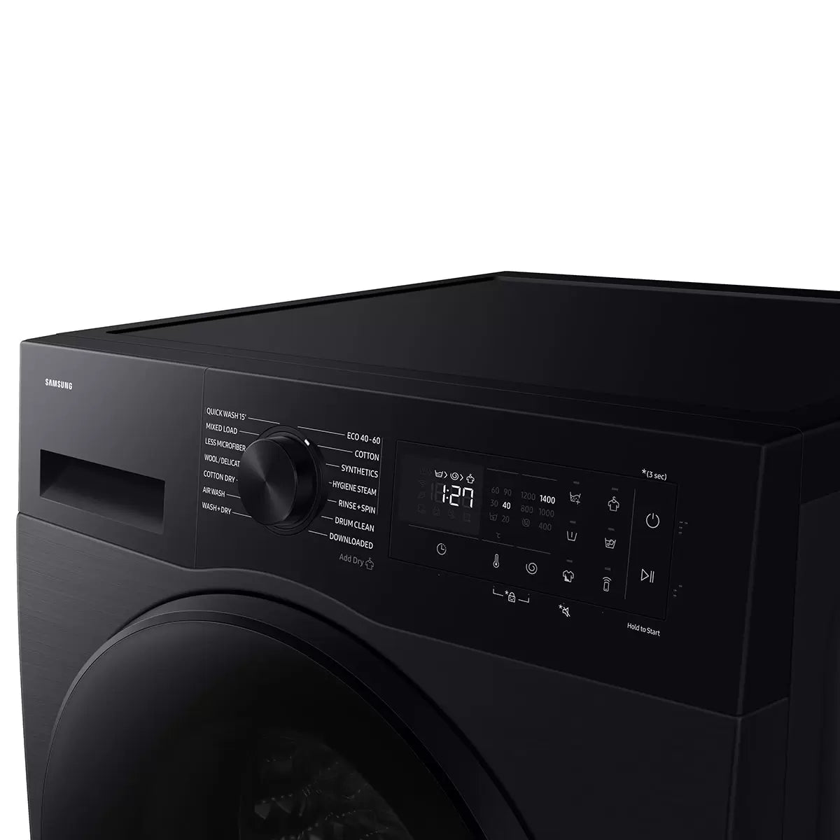 Samsung Series 5 AI Energy WD90DG5B15BBEU 9kg / 6kg Smart Washer Dryer, Black