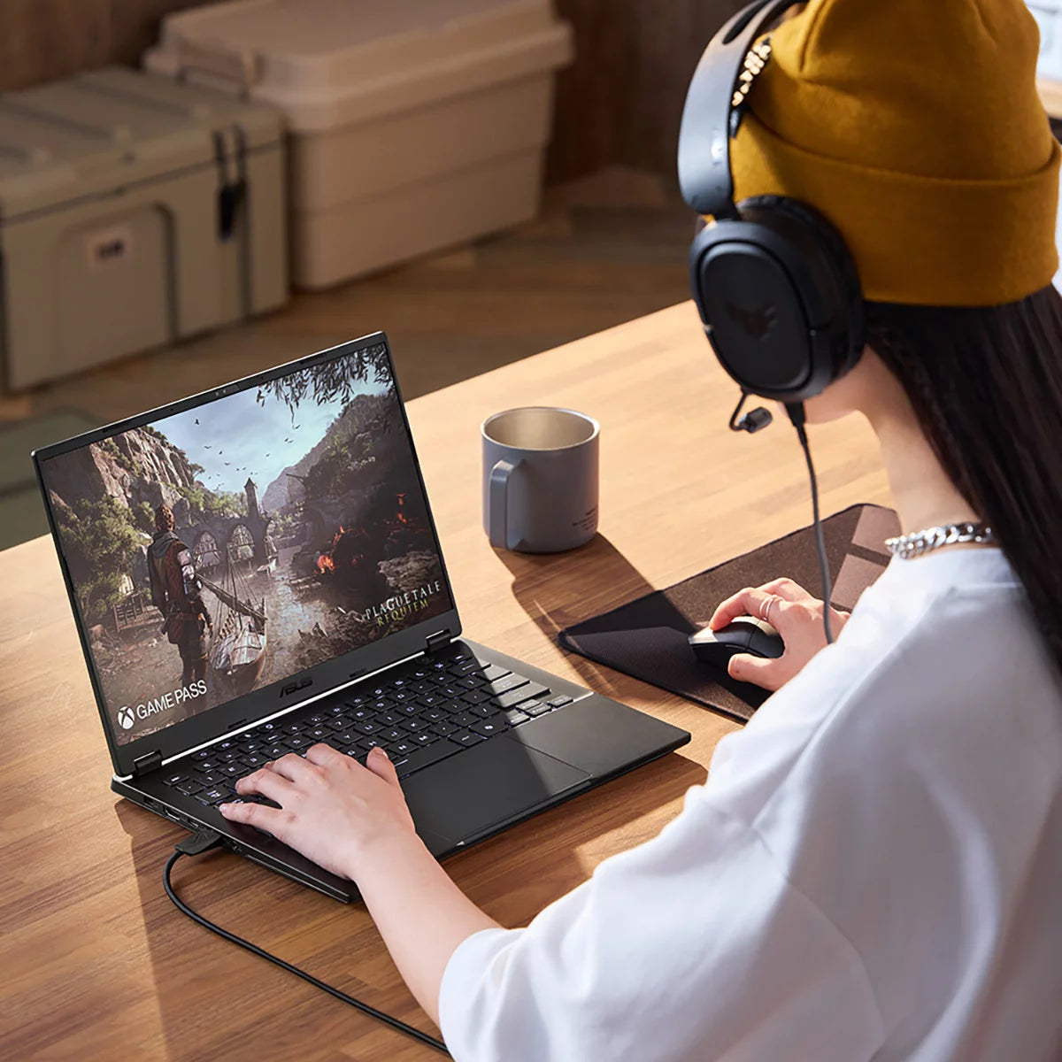 ASUS TUF A14, AMD Ryzen AI 7, 16GB RAM, 1TB SSD, NVIDIA GeForce RTX 5050, 14